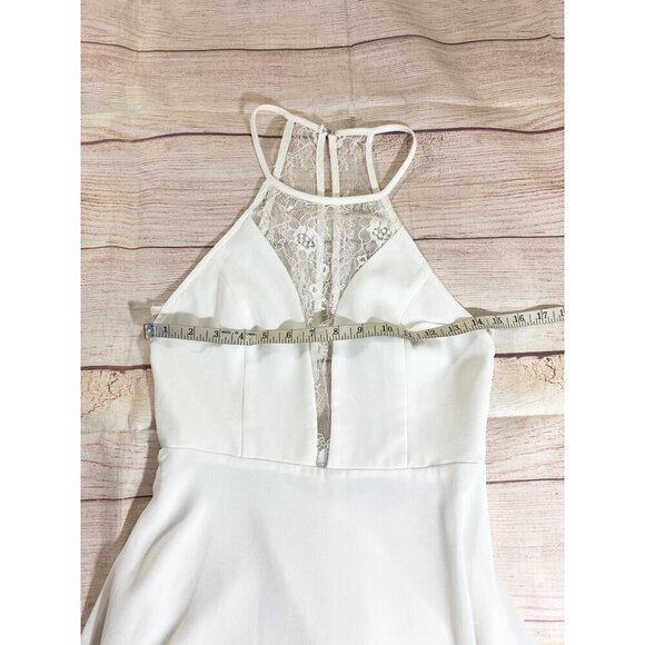 Lulu's Women's Adella Lace Sleeveless Maxi Dress.- Small - Picture 8 of 14